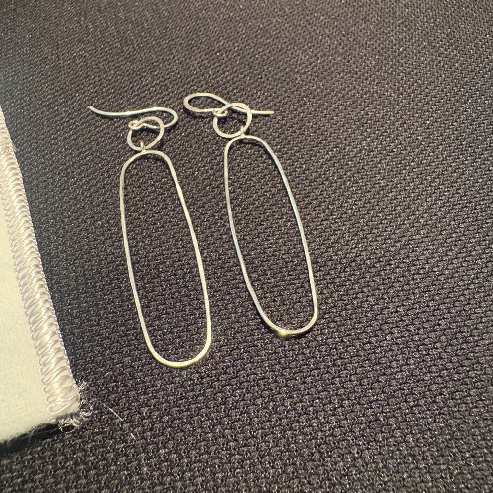 Elliptical Drop Earrings by Melissa Joy Manning